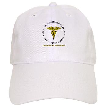 1MRB - A01 - 01 - DUI - 1st Medical Recruiting Battalion (Patriots) with Text - Cap