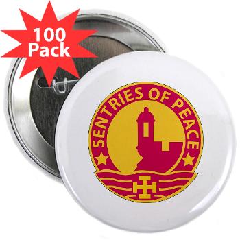 1MSC - M01 - 01 - DUI - 1st Mission Support Command - 2.25" Button (100 pack)