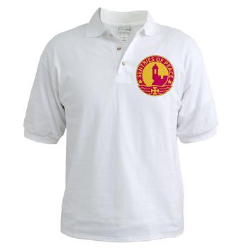 1MSC - A01 - 04 - DUI - 1st Mission Support Command - Golf Shirt - Click Image to Close