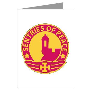 1MSC - M01 - 02 - DUI - 1st Mission Support Command - Greeting Cards (Pk of 10)