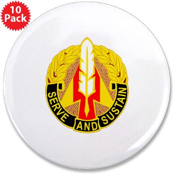 1PG - M01 - 01 - DUI - 1st Personnel Group - 3.5" Button (10 pack) - Click Image to Close