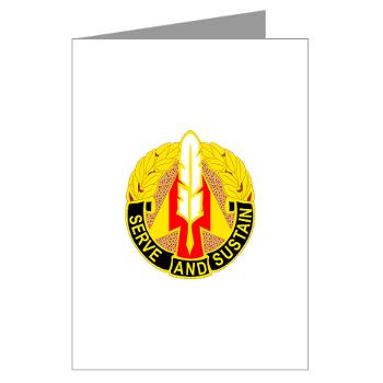 1PG - M01 - 02 - DUI - 1st Personnel Group - Greeting Cards (Pk of 10)