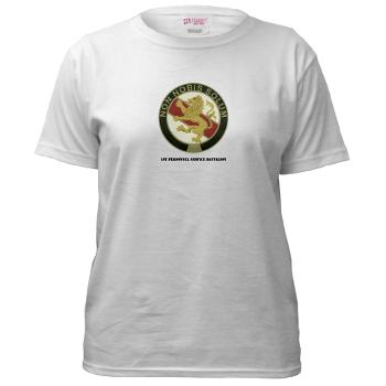 1PSB - A01 - 04 - DUI - 1st Personnel Service Battalion with Text - Women's T-Shirt