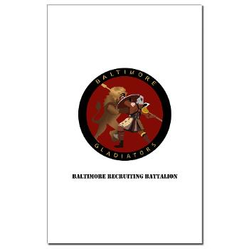 1RBBRB - M01 - 02 - DUI - Baltimore Recruiting Bn with Text Mini Poster Print - Click Image to Close