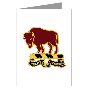 1S10CR - M01 - 02 - DUI - 1st Sqdrn - 10th Cavalry Regt - Greeting Cards (Pk of 10)