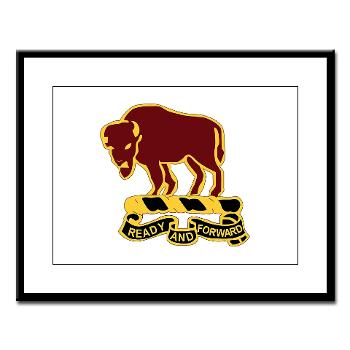 1S10CR - M01 - 02 - DUI - 1st Sqdrn - 10th Cavalry Regt - Large Framed Print - Click Image to Close