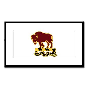 1S10CR - M01 - 02 - DUI - 1st Sqdrn - 10th Cavalry Regt - Small Framed Print - Click Image to Close