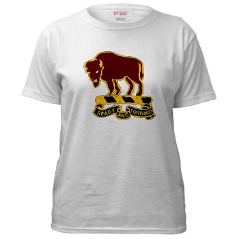 1S10CR - A01 - 04 - DUI - 1st Sqdrn - 10th Cavalry Regt - Women's T-Shirt