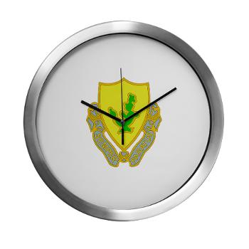 1S12CR - M01 - 03 - DUI - 1st Squadron - 12th Cavalry Regiment - Modern Wall Clock - Click Image to Close