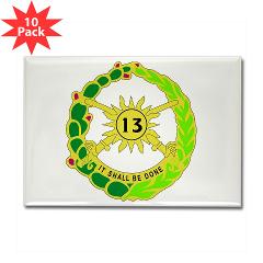 1S13CR - M01 - 01 - DUI - 1st Sqdrn - 13th Cav Regt - Rectangle Magnet (10 pack) - Click Image to Close