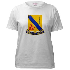 1S14CR - A01 - 04 - DUI - 1st Sqdrn - 14th Cavalry Regt - Women's T-Shirt