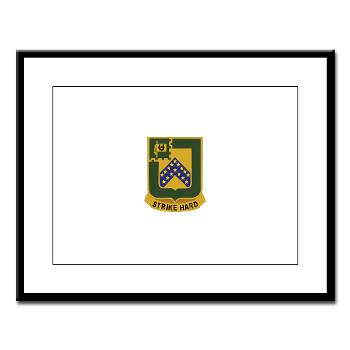 1S16CR - M01 - 02 - DUI - 1st Squadron - 16th Cavalry Regiment - Large Framed Print