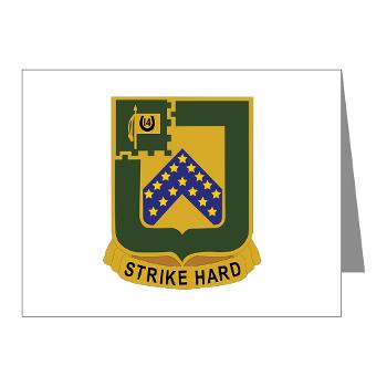 1S16CR - M01 - 02 - DUI - 1st Squadron - 16th Cavalry Regiment - Note Cards (Pk of 20) - Click Image to Close