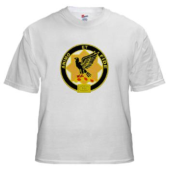 1S1CR - A01 - 04 - DUI - 1st Squadron - 1st Cavalry Regiment - White T-Shirt