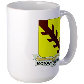 1S32CR - M01 - 03 - DUI - 1st Sqdrn - 32nd Cavalry Regiment Large Mug - Click Image to Close