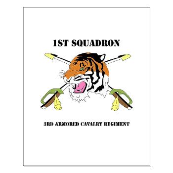 1S3ACR - M01 - 02 - DUI - 1st Sqdrn - 3rd ACR with text - Small Poster - Click Image to Close