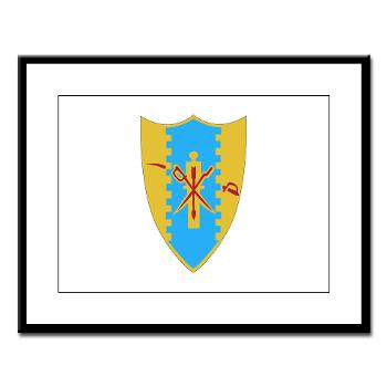 1S4CR - M01 - 02 - DUI - 1st Squadron - 4th Cavalry Regiment - Large Framed Print - Click Image to Close