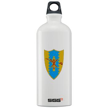 1S4CR - M01 - 03 - DUI - 1st Squadron - 4th Cavalry Regiment with text - Sigg Water Bottle 1.0L