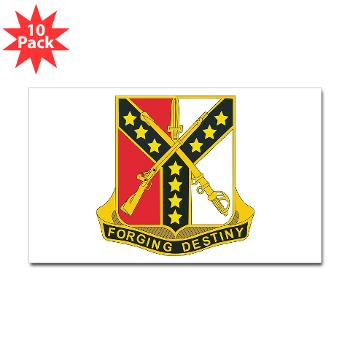 1S61R - M01 - 01 - DUI - 1st Sqdrn - 61st Cavalry Regt - Sticker (Rectangle 10 pk) - Click Image to Close