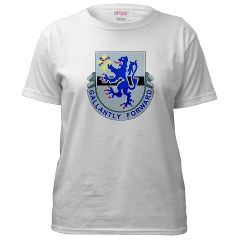 1S71CR - A01 - 04 - DUI - 1st Squadron - 71st Cavalry Regiment Women's T-Shirt