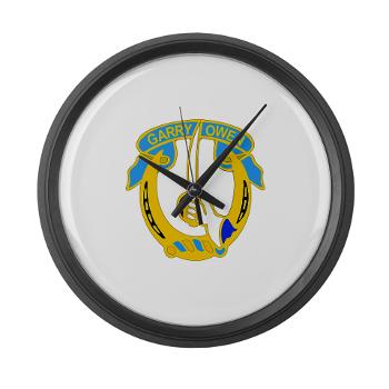 1S7CR - M01 - 03 - DUI - 1st Squadron - 7th Cavalry Regiment - Large Wall Clock