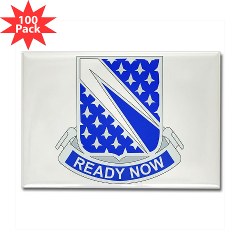 1S89CR - M01 - 01 - DUI - 1st Sqdrn - 89th Cavalry Regt Rectangle Magnet (100 pack)