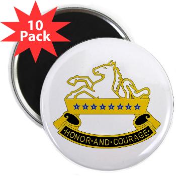 1S8CR - M01 - 01 - DUI - 1st Squadron - 8th Cavalry Regiment - 2.25" Magnet (10 pack) - Click Image to Close
