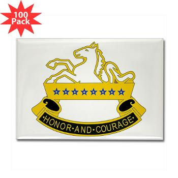 1S8CR - M01 - 01 - DUI - 1st Squadron - 8th Cavalry Regiment - Rectangle Magnet (100 pack) - Click Image to Close