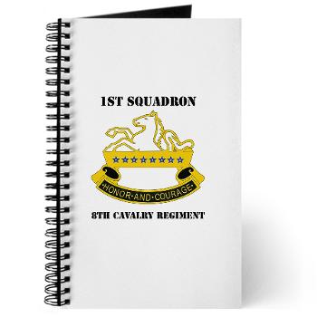 1S8CR - M01 - 02 - DUI - 1st Squadron - 8th Cavalry Regiment with Text - Journal
