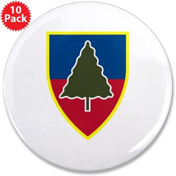 1S91IR - M01 - 01 - 1st Squadron 91st Infantry Regiment with Text - 3.5" Button (10 pack)