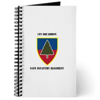 1S91IR - M01 - 02 - 1st Squadron 91st Infantry Regiment with Text - Journal