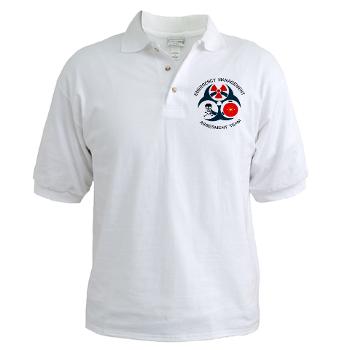 EMAT - A01 - 04 - Emergency Management Assessment Team with Text - Golf Shirt - Click Image to Close