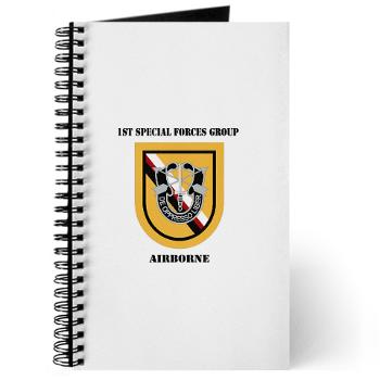 1SFGA - M01 - 02 - DUI - 1st Special Forces Group (Airborne) with Text - Journal