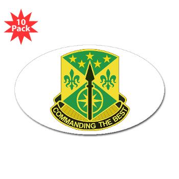 200MPC - M01 - 01 - DUI - 200th Military Police Command - Sticker (Oval 10 pk)