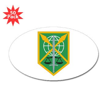 200MPC - M01 - 01 - 200th Military Police Command - Sticker (Oval 50 pk)