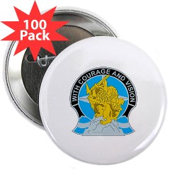 201BFSB - M01 - 01 - DUI - 201st Battlefield Surveillance Brigade 2.25" Button (100 pack)