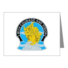 201BFSB - M01 - 02 - DUI - 201st Battlefield Surveillance Brigade Note Cards (Pk of 20)