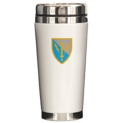 201BFSB - M01 - 03 - SSI - 201st Battlefield Surveillance Brigade Ceramic Travel Mug