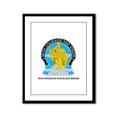 201BFSB - M01 - 02 - DUI - 201st Battlefield Surveillance Brigade with Text Framed Panel Print - Click Image to Close