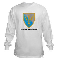201BFSB - A01 - 03 - SSI - 201st Battlefield Surveillance Brigade with Text Long Sleeve T-shirt