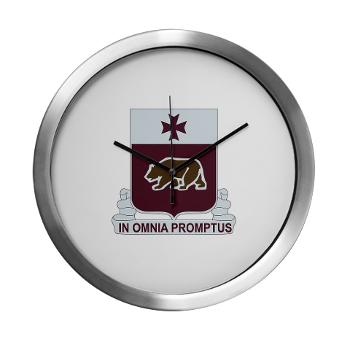 201BSB - M01 - 03 - DUI - 201st Bde - Support Battalion Modern Wall Clock - Click Image to Close