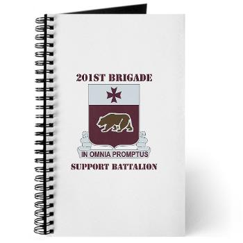 201BSB - M01 - 02 - DUI - 201st Bde - Support Battalion with Text Journal - Click Image to Close