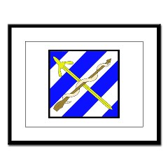 203BSB - M01 - 02 - DUI - 203rd Brigade Support Battalion - Large Framed Print - Click Image to Close