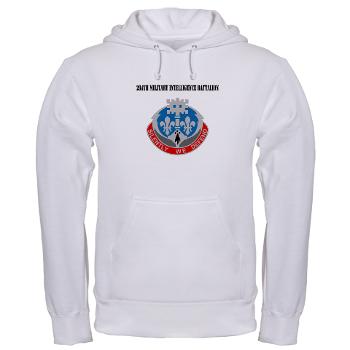 204MIB - A01 - 03 - DUI - 204th Military Intelligence Battalion with Text - Hooded Sweatshirt - Click Image to Close