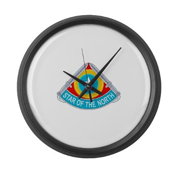 205IB - M01 - 03 - DUI - 205th Infantry Brigade Large Wall Clock - Click Image to Close