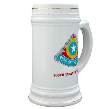 205IB - M01 - 03 - DUI - 205th Infantry Brigade with Text Stein - Click Image to Close