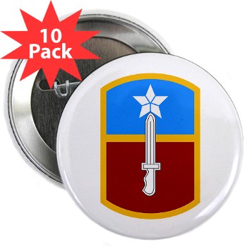 205IB - M01 - 01 - SSI - 205th Infantry Brigade 2.25" Button (10 pack)