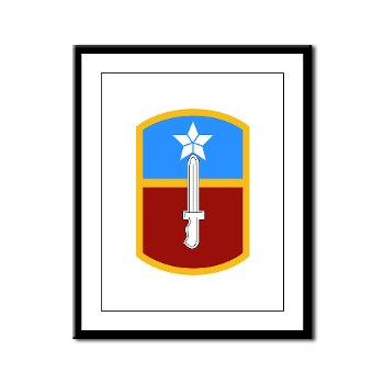 205IB - M01 - 02 - SSI - 205th Infantry Brigade Framed Panel Print - Click Image to Close
