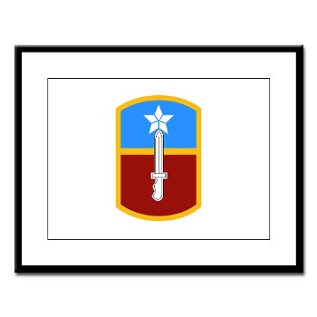 205IB - M01 - 02 - SSI - 205th Infantry Brigade Large Framed Print - Click Image to Close