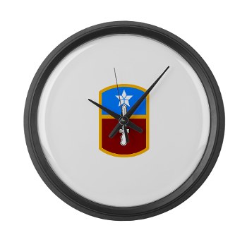 205IB - M01 - 03 - SSI - 205th Infantry Brigade Large Wall Clock - Click Image to Close